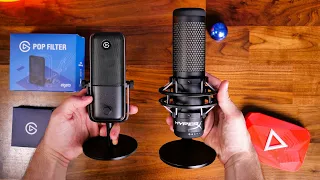 Elgato Wave 3 vs HyperX Quadcast S - mic sound tests and feature comparisons