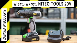 Czy warto? Niteo Tools 20V wiertarko-wkrętarka z Biedronki