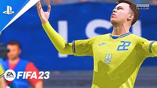 FIFA23 - UKRAINE VS ICELAND EURO 2024 QUALIFYING MATCH l PS4PRO l FULL MATCH