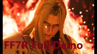 Final Fantasy Rebirth Full Demo No Commentary - Fall of a Hero in Nibelheim