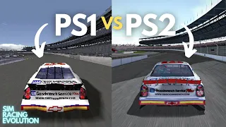 NASCAR Thunder 2002 | PS1 vs PS2