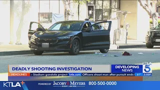 Santa Monica police investigating deadly shooting