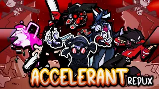 ACCELERANT REDUX but Every Turn a Different Character Sings 🎶⚡ (FNF ONLINE VS. Everyone Sings It)