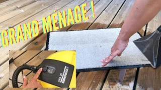 COMMENT NETTOYER SES TAPIS ? 👌🏻 Vlog ménage avant le départ en vacances ! ☀️