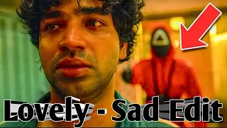 Ali Death Scene🥺 || Lovely song sad edit🥺 || Squid game sad edit