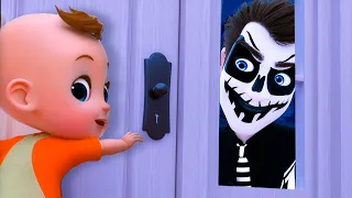 Who's At The Door? - Don't Open To Strangers - Nursery Rhymes & Kids Songs