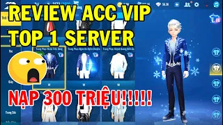 ZingSpeed Mobile | Review Acc Vip Top 1  Server - Nạp 300 Triệu