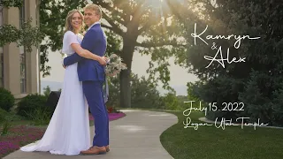 Kamryn + Alex! A Logan Utah Temple Wedding Highlight Film