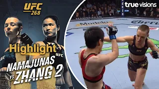 ไฮไลท์การแข่งขัน UFC 268 : Rose Namajunas vs Zhang Weili
