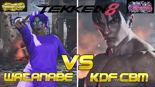 TEKKEN 8 -RANKED MATCH-(WATANABE AZUCENA) VS (KDF CBM JIN)