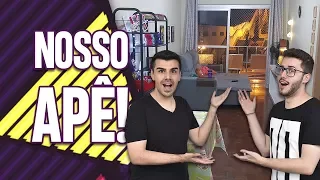 TOUR PELO NOSSO APARTAMENTO 2018! | Virou Festa