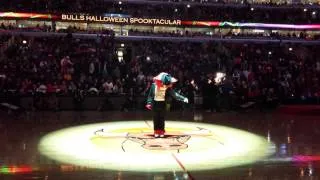 Chicago Bulls Halloween Halftime Show 10/31/14