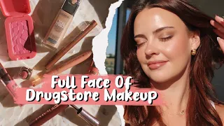 Full Face Of Drugstore Makeup! So many fails :( | Julia Adams