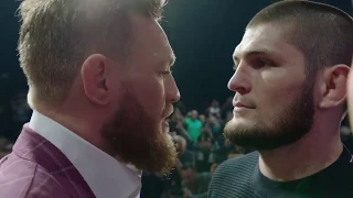 This Is  What Conor Told to Khabib at UFC 229 Press Conference During Face off