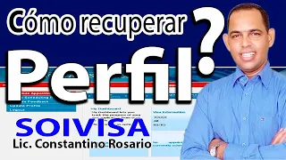 Cómo recuperar tu PERFIL para Visa Americana