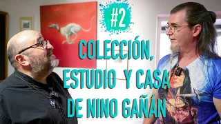 ROSALÍA, ROSI DE PALMA, EL LEBRIJANO Y MUCHOS GALGOS. OBRA Y COLECCIÓN DE NINO GAÑÁN