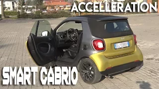 Smart Fortwo Cabrio accelleration Sport and Eco mode