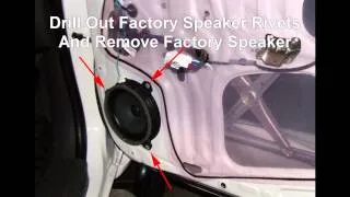 How To Install Front Door Speakers In A Toyota Hilux