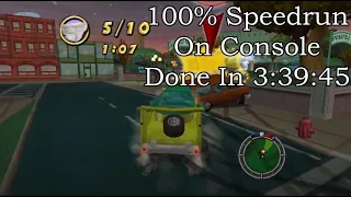 Simpsons Hit & Run 100% Speedrun on Console 3:39:45