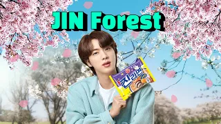 [BTS]💜Jin Forest with cherry blossoms in full bloom / Yeouido Hangang Park / Jin Forest  / Jin Ramen