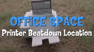 Office Space (1999) - Printer Beatdown Filming Location: Then & Now (4K)