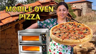 Making Pizza oven in a Faraway Village (A Real Pizza Oven)