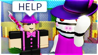 FAKE BOT TROLLING in PIGGY.. (Roblox Piggy)