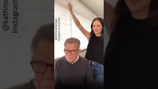 Katharine McPhee & David Foster - Bad day @ The Kat and Dave Show (5 April 2020) - Camera David