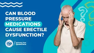 Can blood pressure medications cause erectile dysfunction?