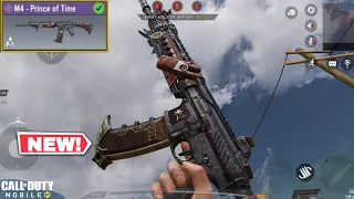 NEW! M4 - Prince of Time Gameplay in Cod Mobile