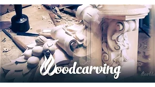 Woodcarving Baroque Consoles ►► Урок Резьба по дереву Консоль Барокко