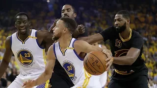 Stephen Curry (34/10/6) vs Kyrie Irving (26/6) - (2017 NBA Finals Game 5) - GS Champs Again!