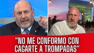 TREMENDA PELEA entre CUNEO y EL VIKINGO: "CEREBRO DE MANÍ"