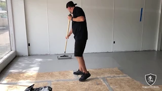 Paint Chip Floor Over Wood Subfloor | Commercial Kitchen Transformation!