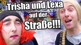 Lexa und Trisha chillen auf der Straße!