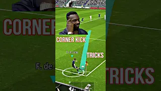 How to score Corner Kick Like a Boss 😎 #shorts #tutorial #efootball2023mobile