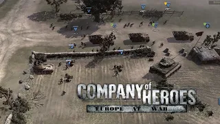 Company of Heroes Rocket Base 1vs2 Expert [Europe At War mod]