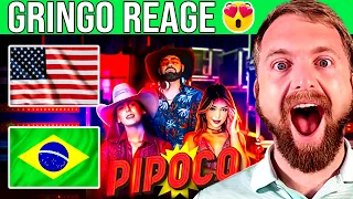 GRINGO REAGE PELA PRIMEIRA VEZ AO CLIPE PIPOCO (Ana Castela ft. Melody e DJ Chris)