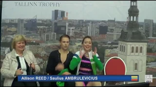 #3 Allison REED / Saulius AMBRULEVICIUS (LTU) - 2017 TA⅃⅃INN TROPHY - SENIOR Ice Dance - SD