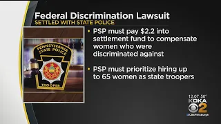 $2.2M Settlement Reached In Pa. State Police Sex Discrimination Lawsuit
