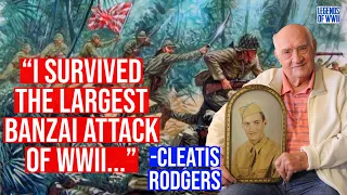 100 Year Old Army Veteran Describes the Largest Japanese Banzai Charge Ever! (Battle of Saipan)