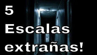 5 Escalas extrañas que deberías conocer.