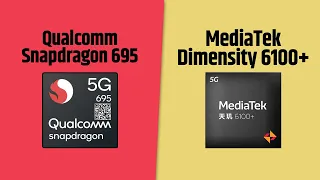 Snapdragon 695 VS Dimensity 6100 Plus | Full Comparison