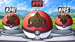 Choose Your Starter Knowing Their Dex Number BUT!