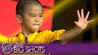 Angry Ryusei Is the Tiniest Bruce Lee Imitator | Best Little Big Shots