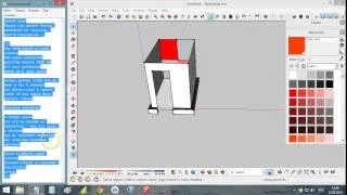 Как очень быстро сделать раскладку плитки в SKETCHUP