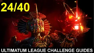Ultimatum League - 24 Challenge Guide - Path of Exile 3.14 POE