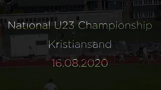 200m | 21.34 (-2.8) | Jr NM Kristiansand 2020