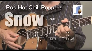 Red Hot Chili Peppers - Snow (Hey Oh) - Guitar Lesson