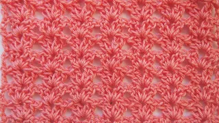 Самые простые узоры крючком . Узор "Выручалочка" Урок 146  The simplest crochet patterns